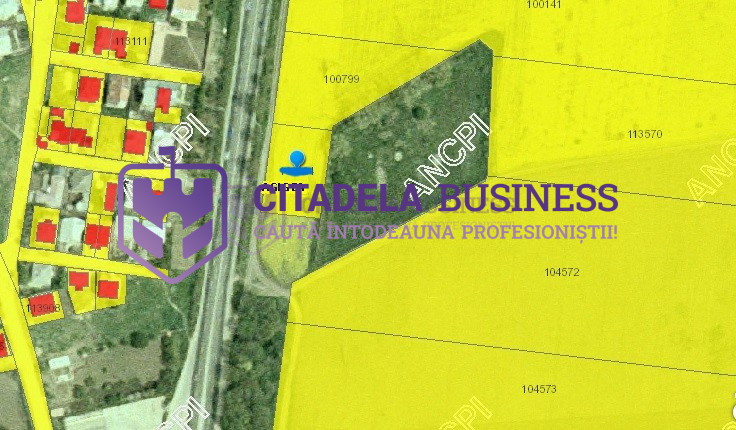 LAZU - Teren intravilan 1500 mp, cu deschidere la DN39!