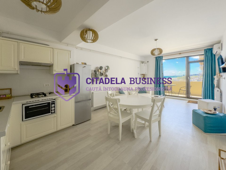 Apartament 2 camere in Mamaia Nord, in prima linie la MARE cu parcare