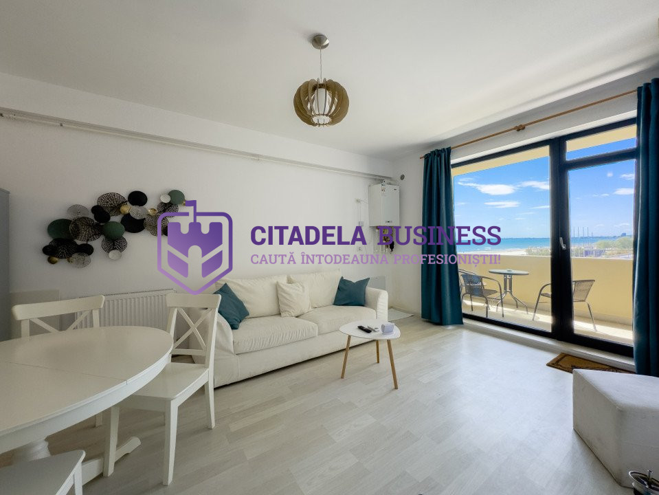 Apartament 2 camere in Mamaia Nord, in prima linie la MARE cu parcare