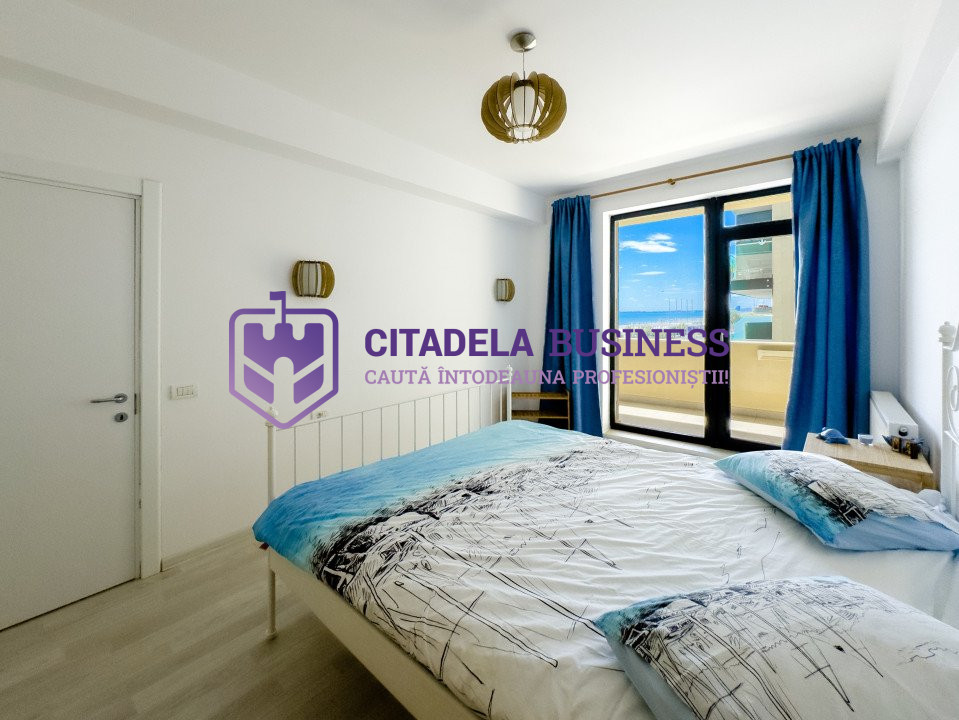 Apartament 2 camere in Mamaia Nord, in prima linie la MARE cu parcare