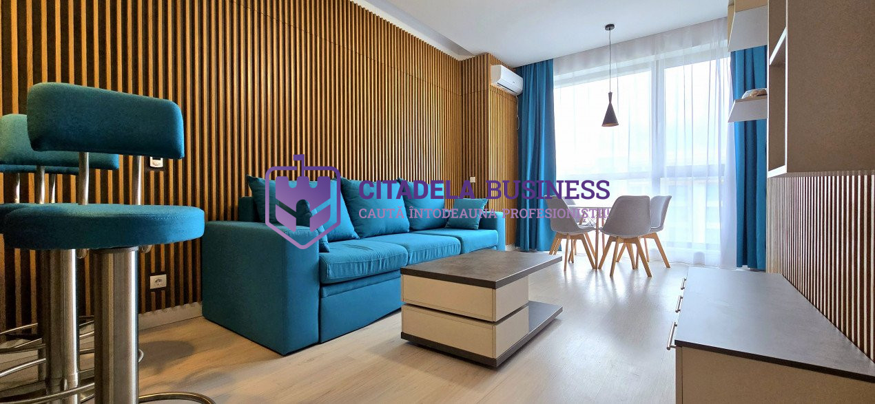 Apartament 2 camere, mobilat si utilat, la 50 ml de plaja in Complex Onix Mamaia