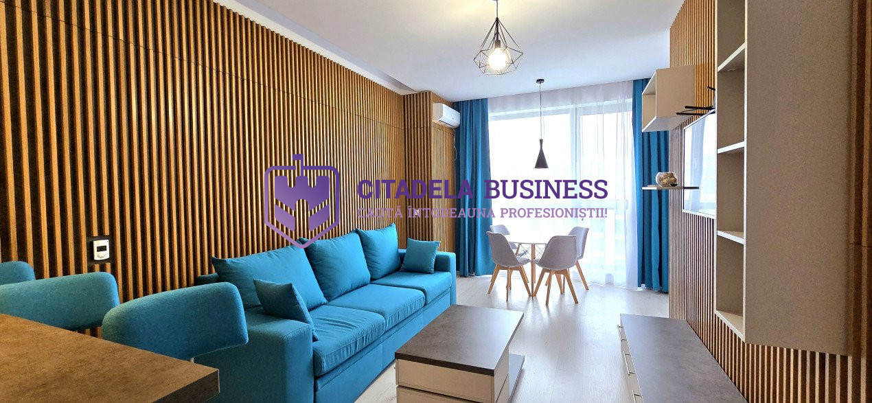 Apartament 2 camere, mobilat si utilat, la 50 ml de plaja in Complex Onix Mamaia