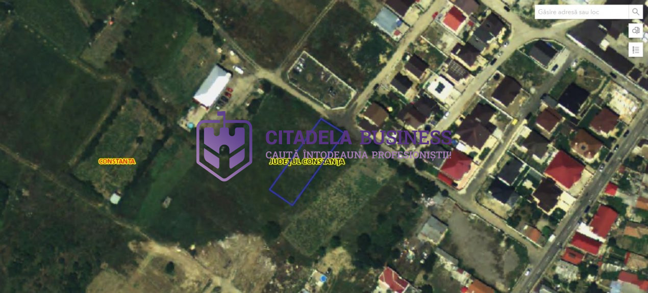 Teren de vânzare – 850 mp în cartierul Viile Noi, Constanța 