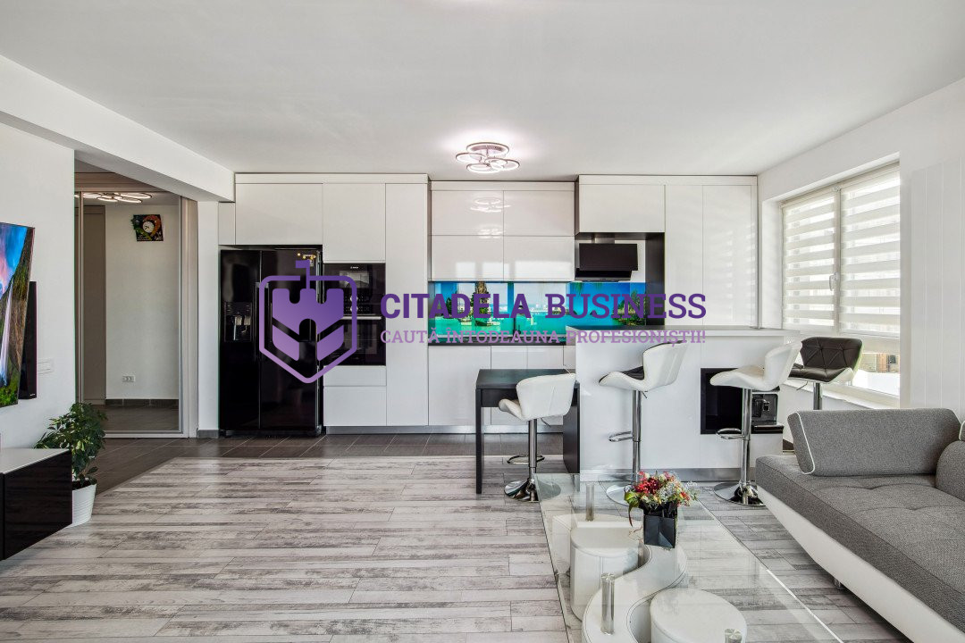 Penthouse 4 camere, mobilat si utilat premium in Complex Maurer, Tomis Plus 