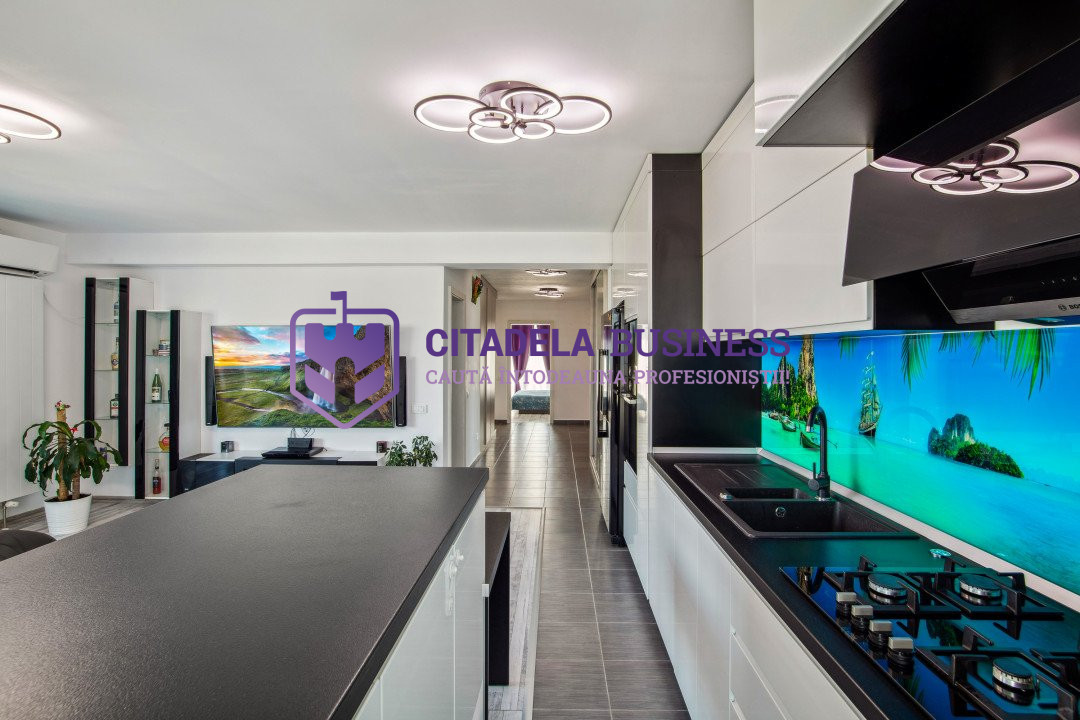 Penthouse 4 camere, mobilat si utilat premium in Complex Maurer, Tomis Plus 