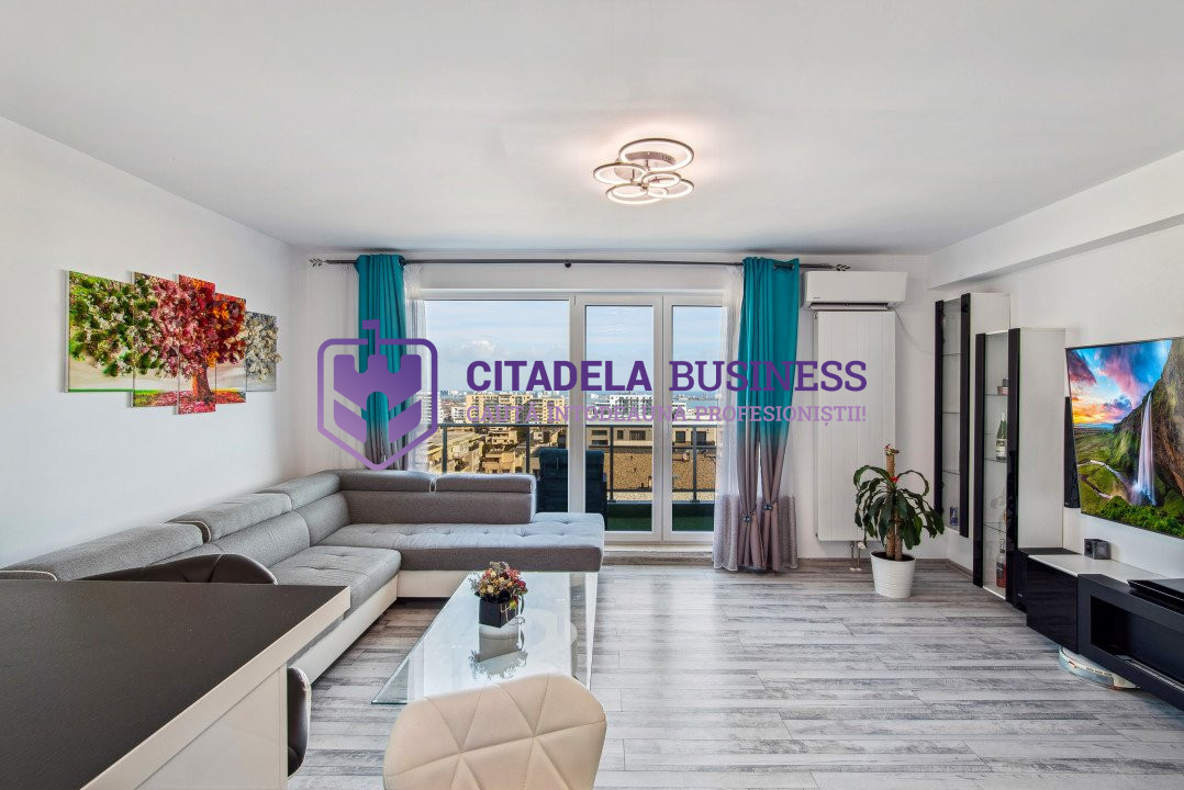 Penthouse 4 camere, mobilat si utilat premium in Complex Maurer, Tomis Plus 