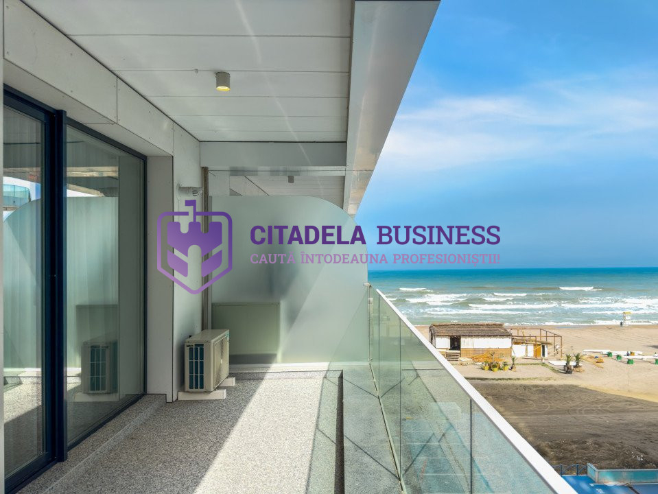 Apartament 2 camere in Mamaia, SEA ON, Prima linie la mare, cu parcare