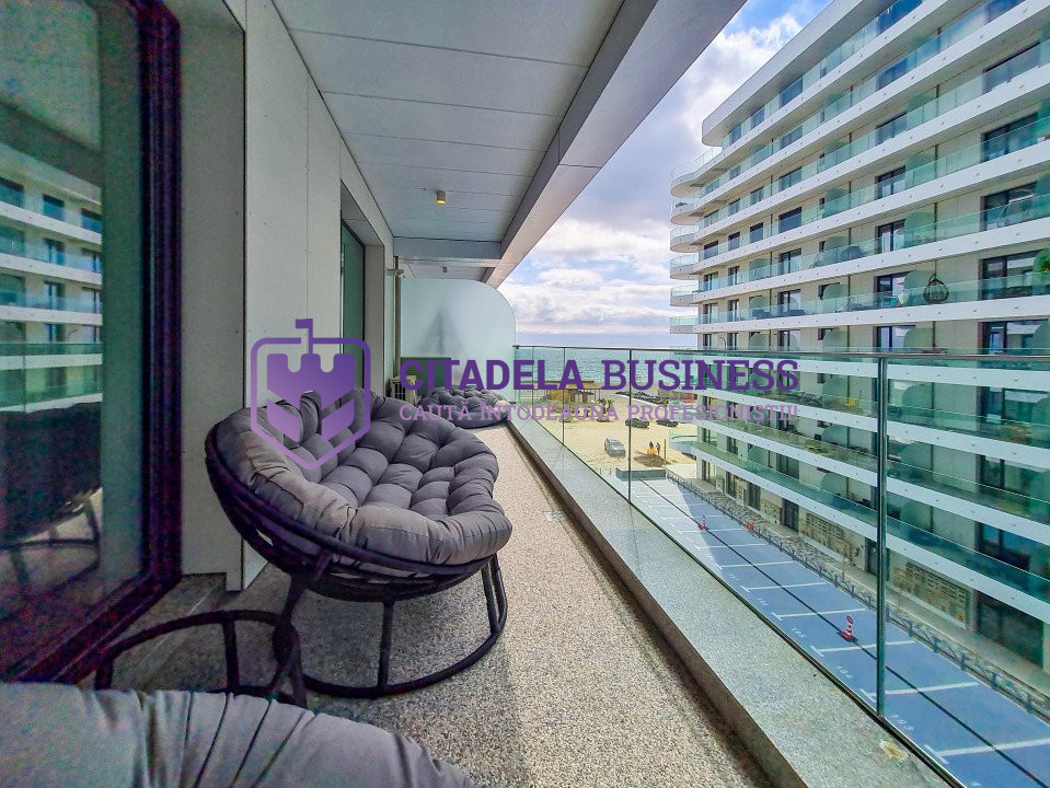 Apartament 2 camere in Mamaia, SEA ON, Prima linie la mare, cu parcare