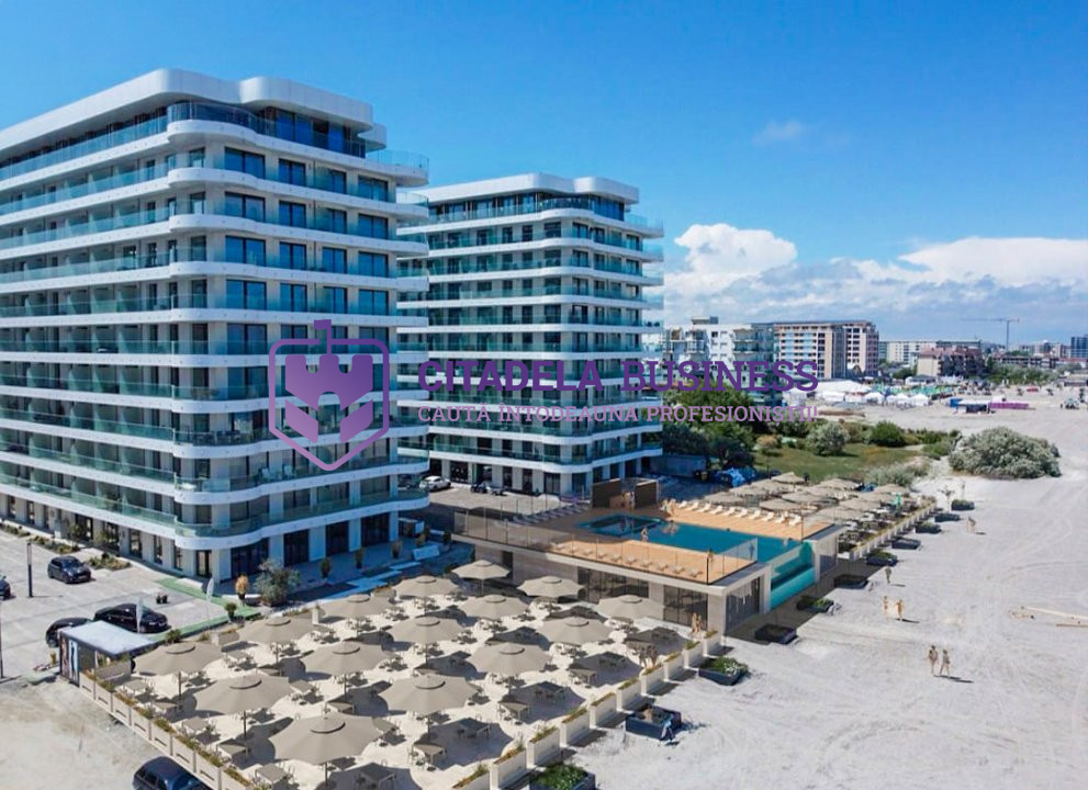 Apartament 2 camere in Mamaia, SEA ON, Prima linie la mare, cu parcare