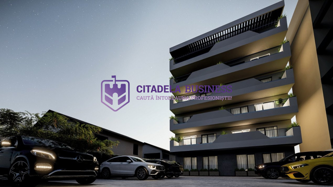 Bloc cu piscina pe acoperis in Mamaia Nord - Apartament finisat la cheie