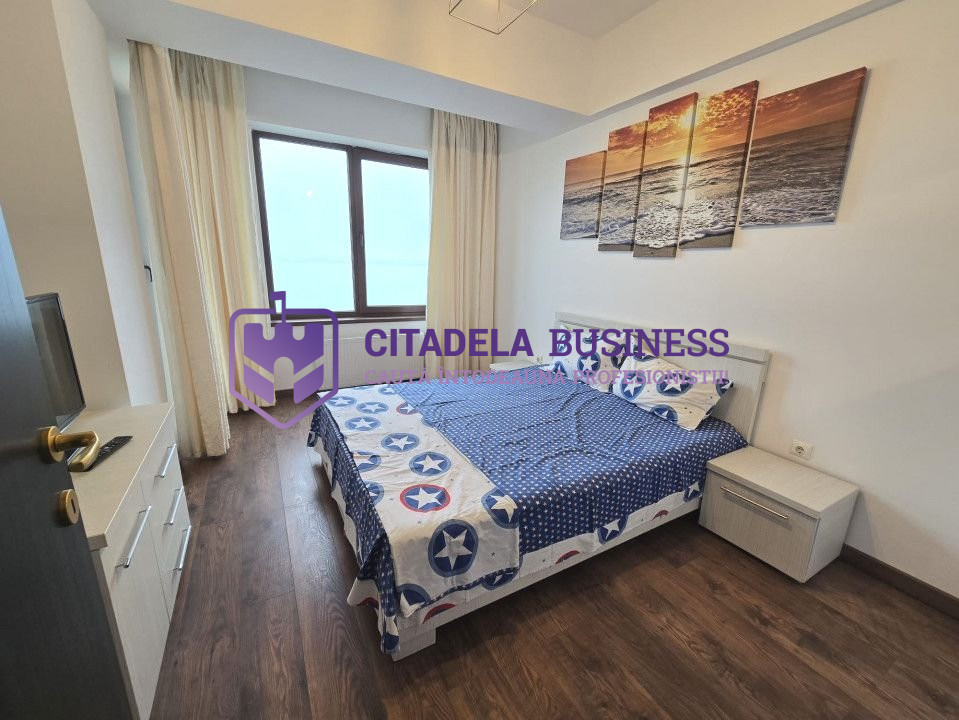 MAMAIA NORD-Apartament 2 camere cu vedere panoramica la lac si mare. 