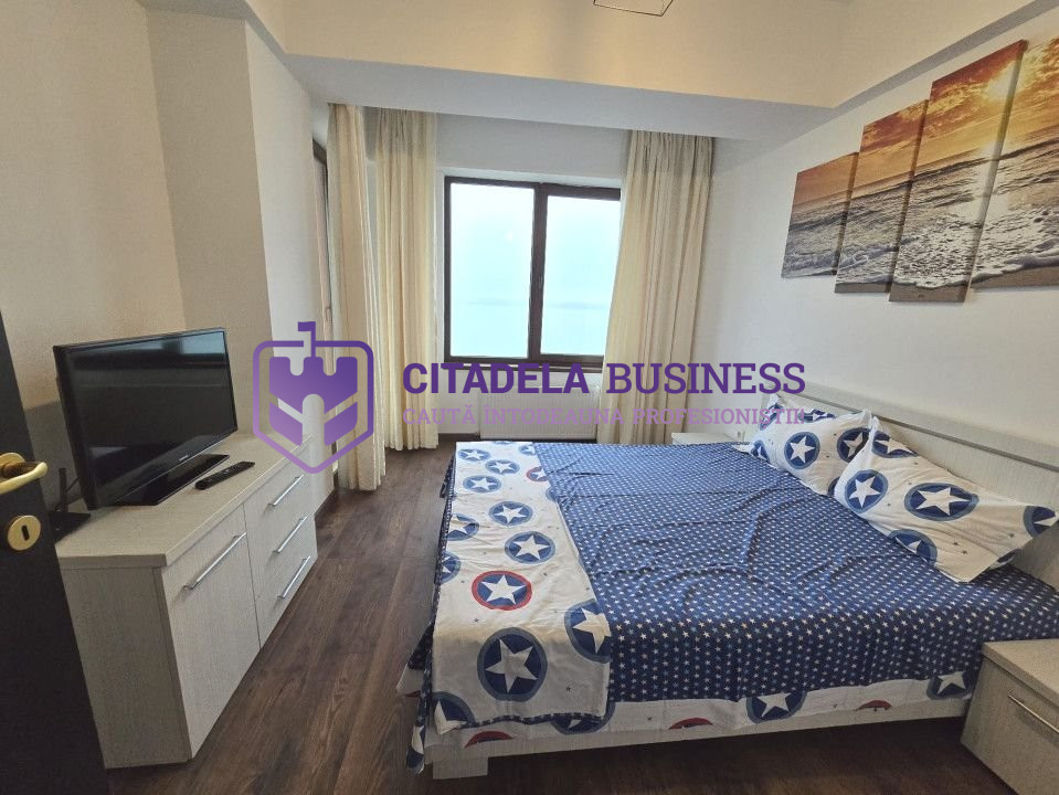 MAMAIA NORD-Apartament 2 camere cu vedere panoramica la lac si mare. 