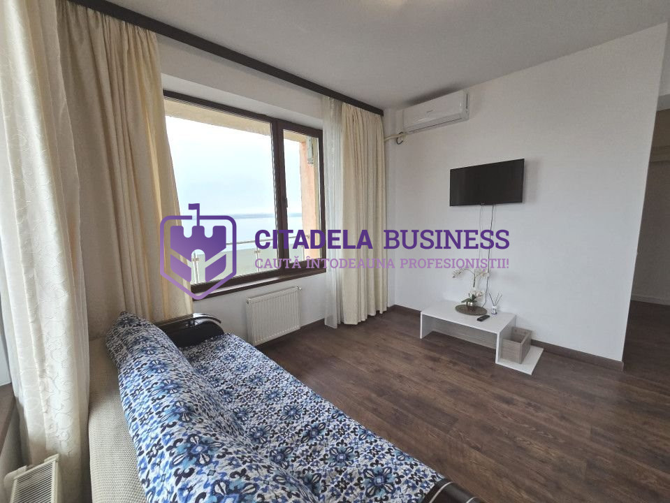 MAMAIA NORD-Apartament 2 camere cu vedere panoramica la lac si mare. 
