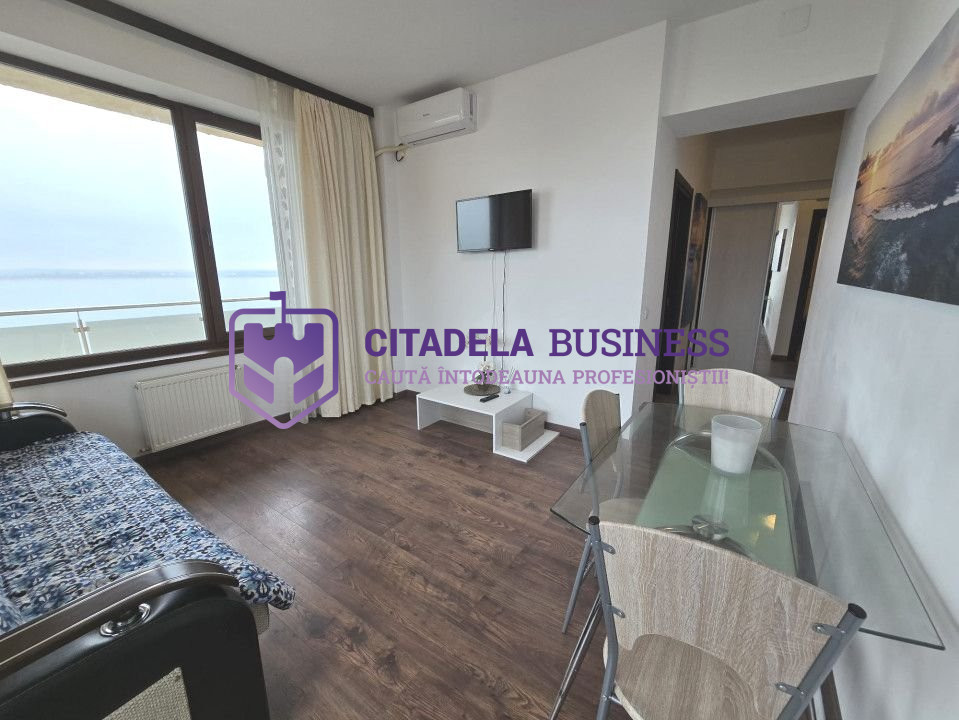 MAMAIA NORD-Apartament 2 camere cu vedere panoramica la lac si mare. 