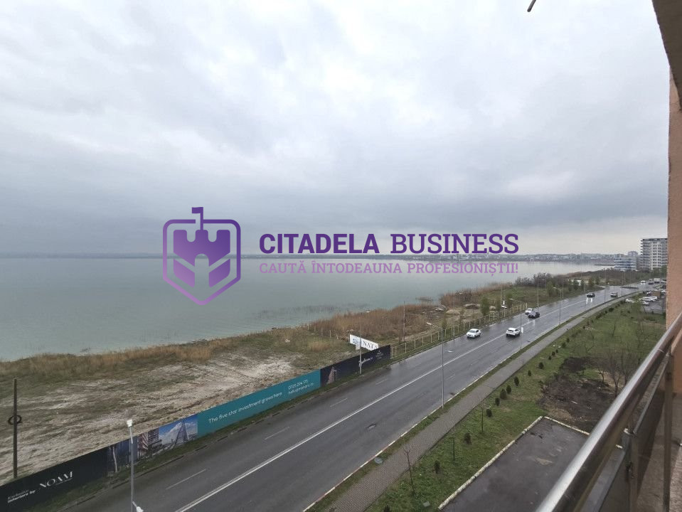 MAMAIA NORD-Apartament 2 camere cu vedere panoramica la lac si mare. 