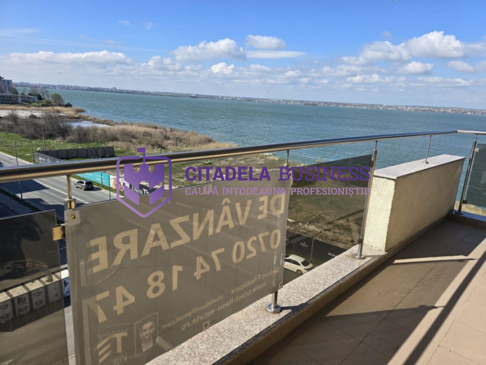 MAMAIA NORD-Apartament 2 camere cu vedere panoramica la lac si mare. 