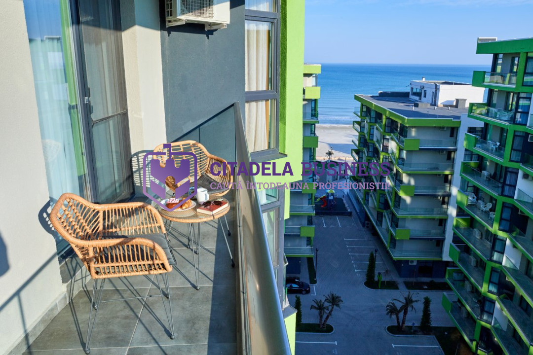 Mamaia Nord - ALEZZI BEACH RESORT - apartament 2 camere cu vedere la mare