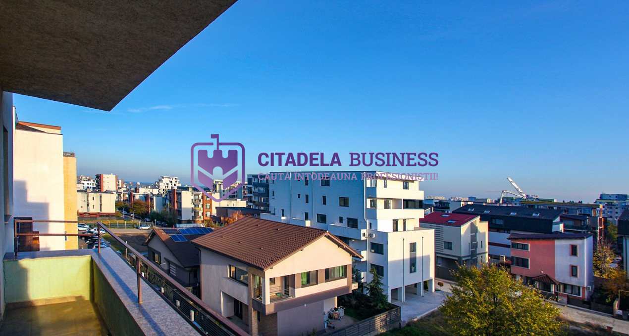 Apartament 3 camere, etaj 3 cu 2 balcoane - mobilat complet - Tomis Plus, Boreal