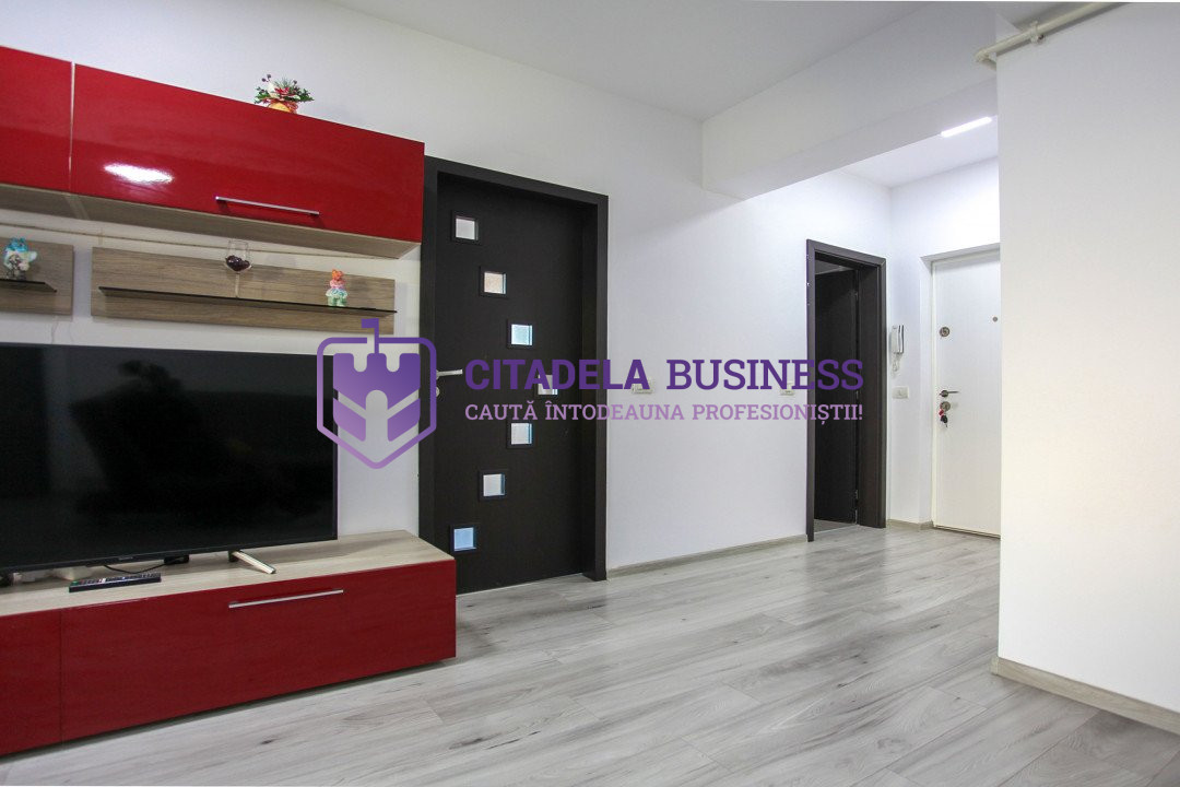 Apartament 3 camere, etaj 3 cu 2 balcoane - mobilat complet - Tomis Plus, Boreal
