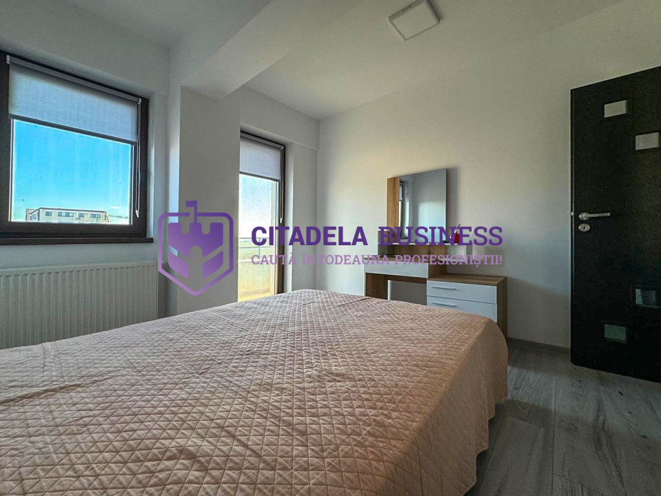 Apartament 3 camere, etaj 3 cu 2 balcoane - mobilat complet - Tomis Plus, Boreal