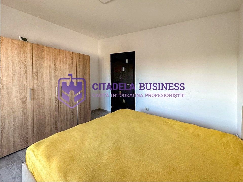 Apartament 3 camere, etaj 3 cu 2 balcoane - mobilat complet - Tomis Plus, Boreal