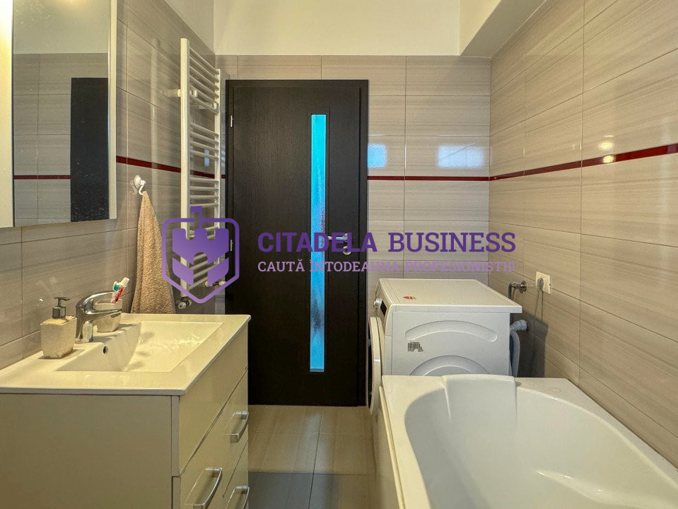 Apartament 3 camere, etaj 3 cu 2 balcoane - mobilat complet - Tomis Plus, Boreal