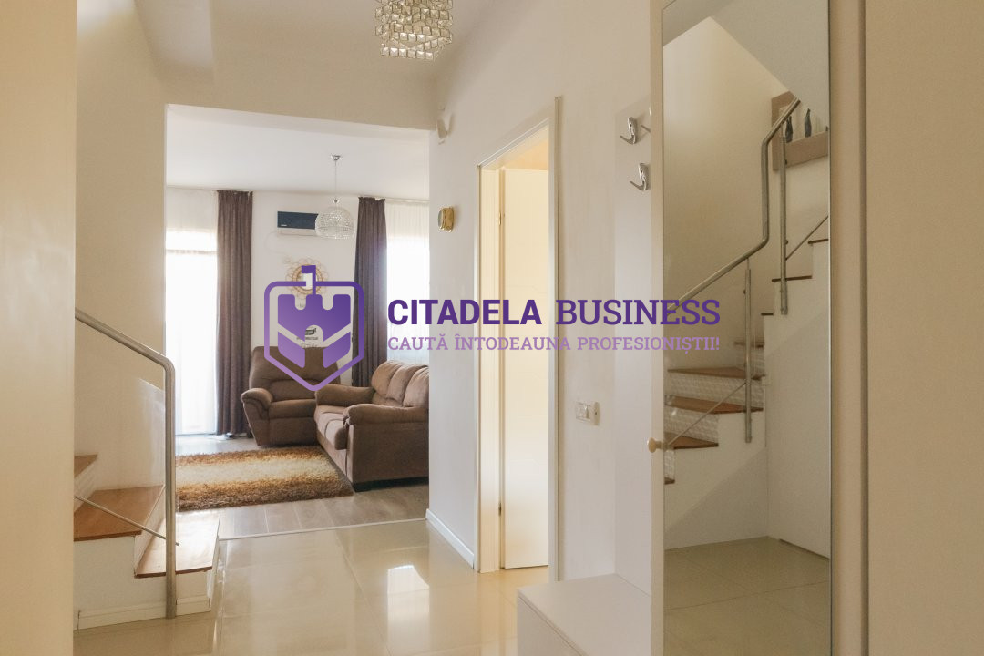 PALAZU MARE -  Vila Duplex cu 4 Camere, Panorama Superba si Curte Amenajata