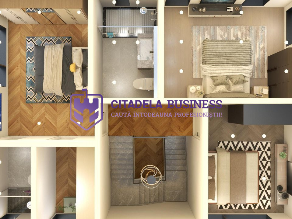 Vila P+1 in Valu lui Traian, pe partea dreapta - Avostar Villas