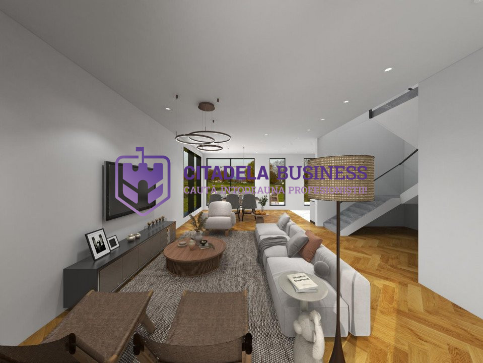 Vila P+1 in Valu lui Traian, pe partea dreapta - Avostar Villas