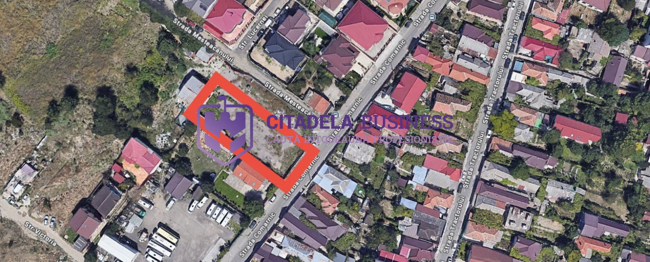 Teren intravilan 800 mp Constanța zona Viile Noi strada Comarnic de investitie