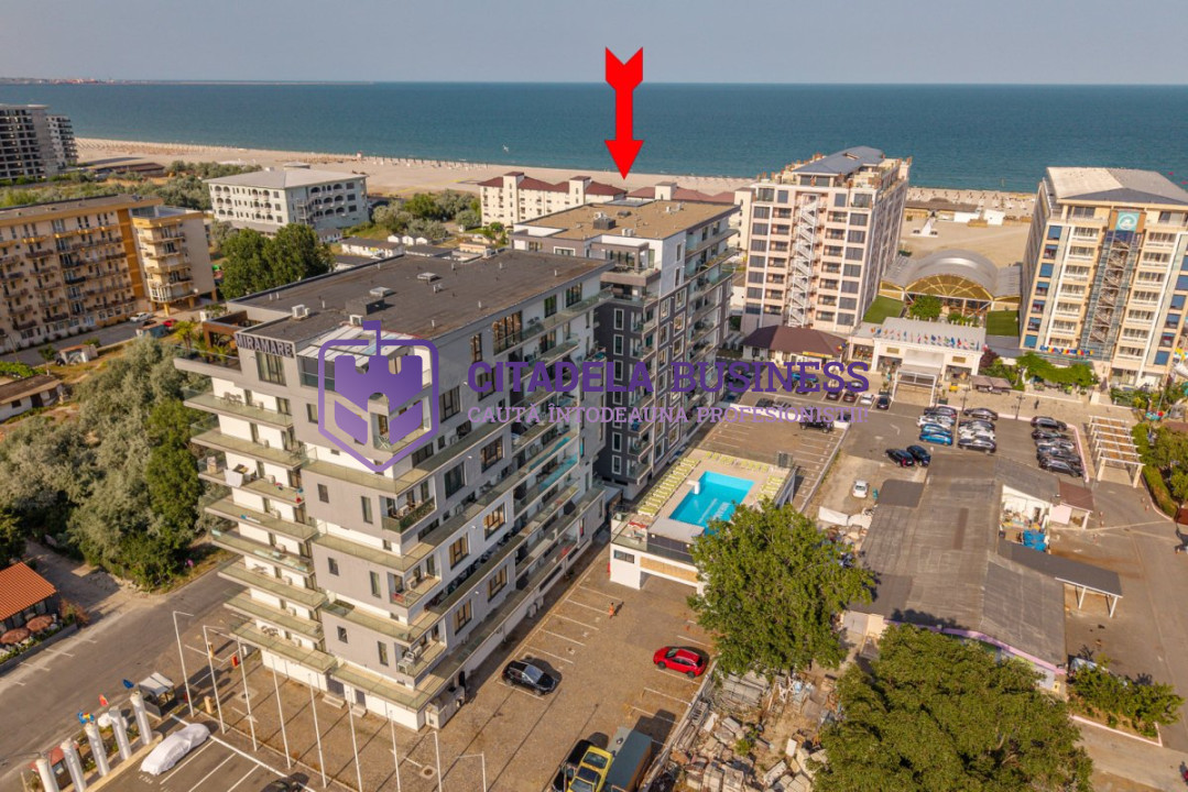 Apartament cu vedere dubla – mare si lac – in inima statiunii Mamaia