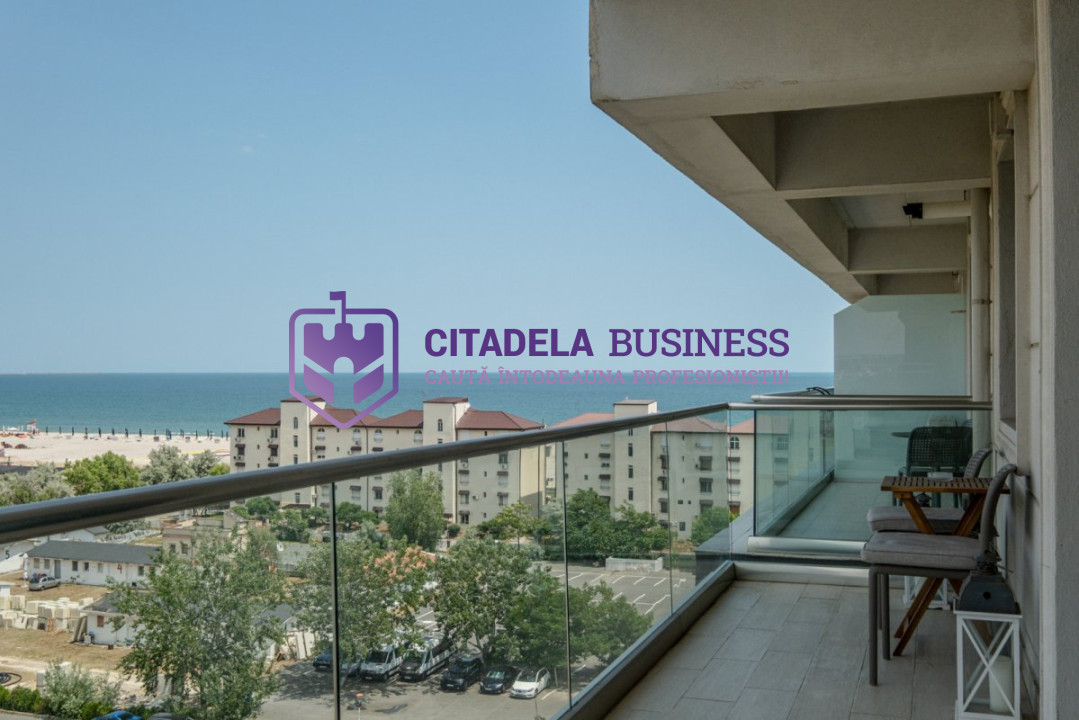 Apartament cu vedere dubla – mare si lac – in inima statiunii Mamaia