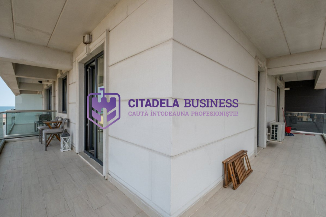 Apartament cu vedere dubla – mare si lac – in inima statiunii Mamaia