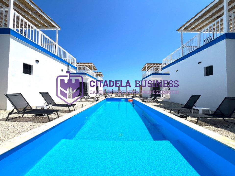 COMISION 0% - Complex Turistic Costinesti – White Bungalows – Prima linie la mare