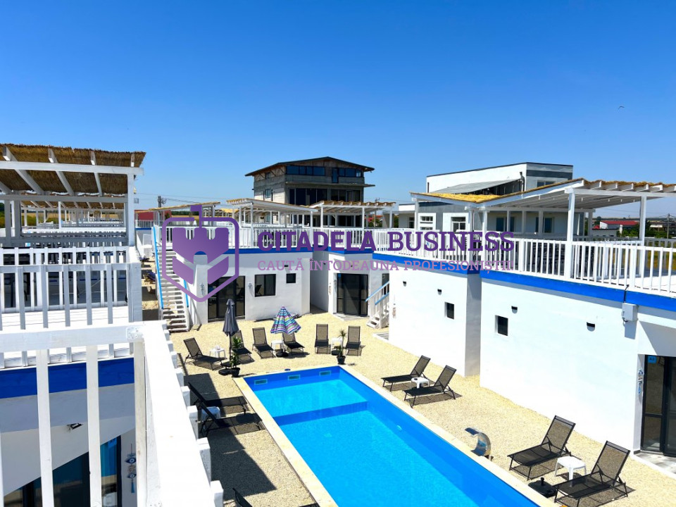 COMISION 0% - Complex Turistic Costinesti – White Bungalows – Prima linie la mare