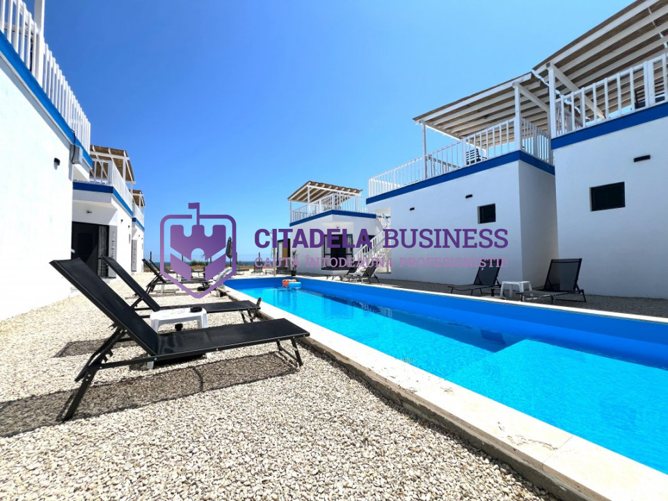 COMISION 0% - Complex Turistic Costinesti – White Bungalows – Prima linie la mare