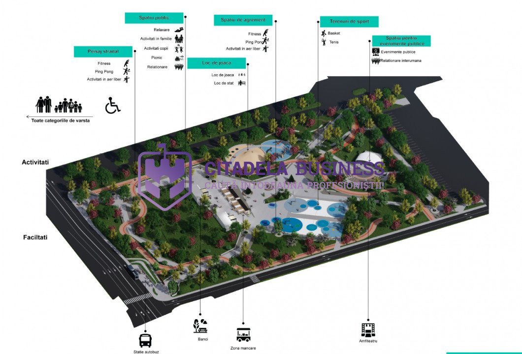 Apartament cu 3 camere compartimentat inteligent in Primavera Campus