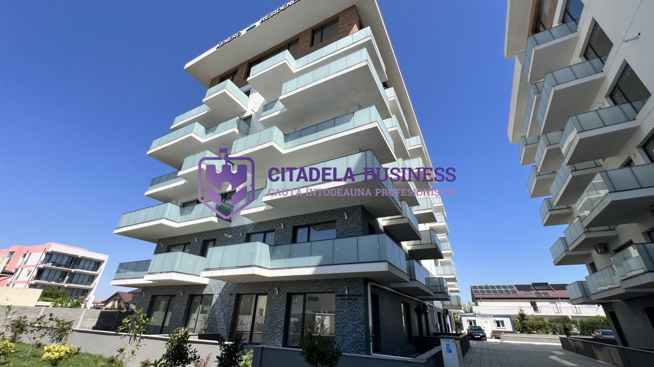 Apartament decomandat cu bucatarie inchisa, luminos, piscina