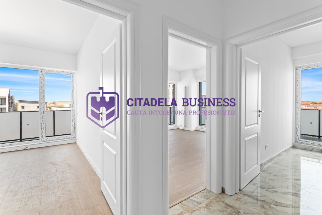 Apartament decomandat cu bucatarie inchisa, luminos, piscina