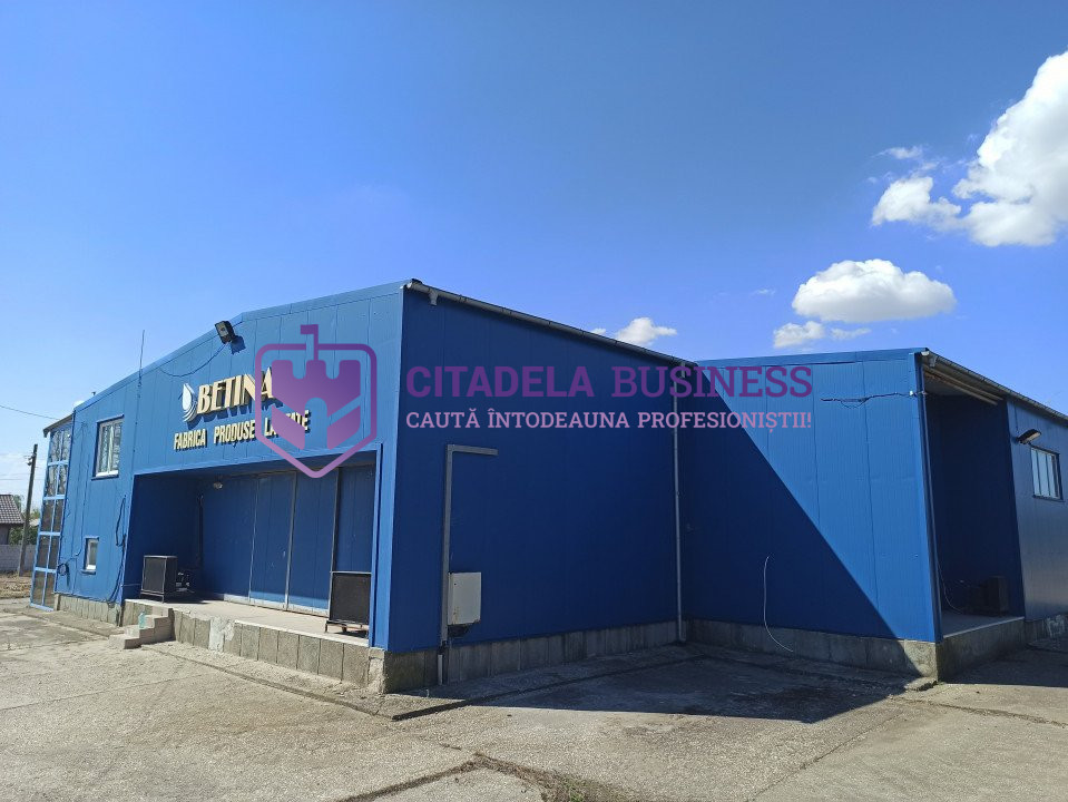 HALA ideala pentru PRODUCTIE ALIMENTARA, Poiana, Ovidiu – 827 mp, teren 4066 mp
