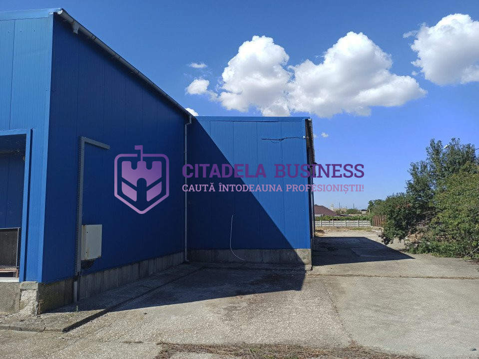 HALA ideala pentru PRODUCTIE ALIMENTARA, Poiana, Ovidiu – 827 mp, teren 4066 mp