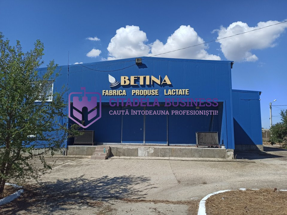 HALA ideala pentru PRODUCTIE ALIMENTARA, Poiana, Ovidiu – 827 mp, teren 4066 mp