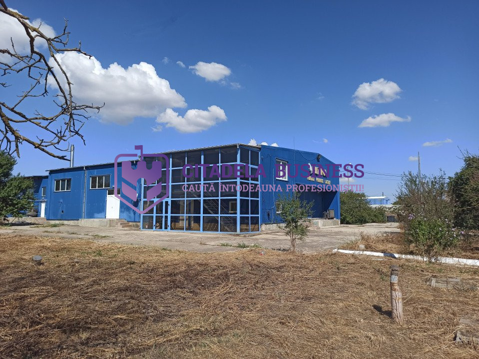 HALA ideala pentru PRODUCTIE ALIMENTARA, Poiana, Ovidiu – 827 mp, teren 4066 mp