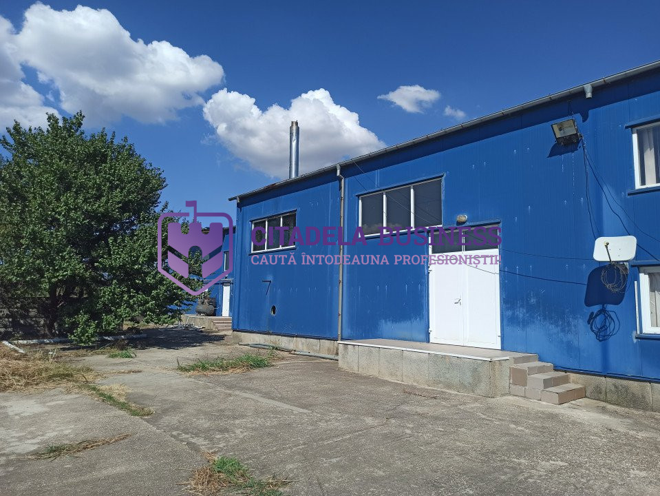 HALA ideala pentru PRODUCTIE ALIMENTARA, Poiana, Ovidiu – 827 mp, teren 4066 mp