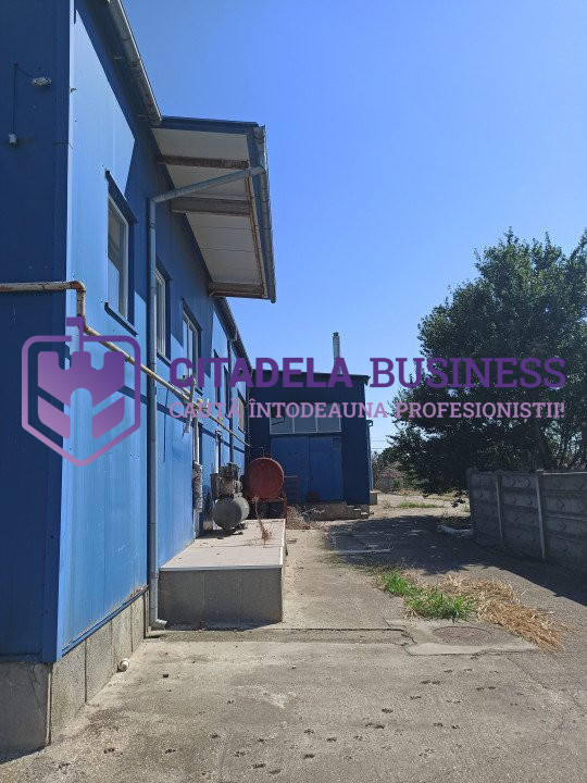 HALA ideala pentru PRODUCTIE ALIMENTARA, Poiana, Ovidiu – 827 mp, teren 4066 mp