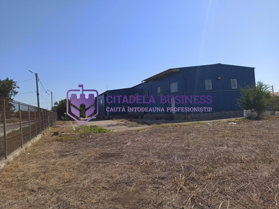 HALA ideala pentru PRODUCTIE ALIMENTARA, Poiana, Ovidiu – 827 mp, teren 4066 mp