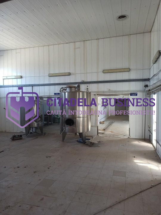 HALA ideala pentru PRODUCTIE ALIMENTARA, Poiana, Ovidiu – 827 mp, teren 4066 mp