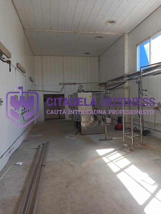 HALA ideala pentru PRODUCTIE ALIMENTARA, Poiana, Ovidiu – 827 mp, teren 4066 mp