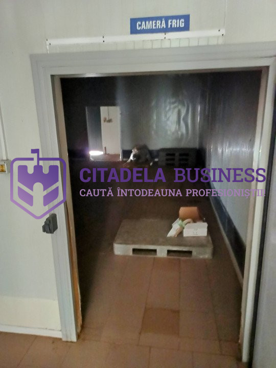 HALA ideala pentru PRODUCTIE ALIMENTARA, Poiana, Ovidiu – 827 mp, teren 4066 mp