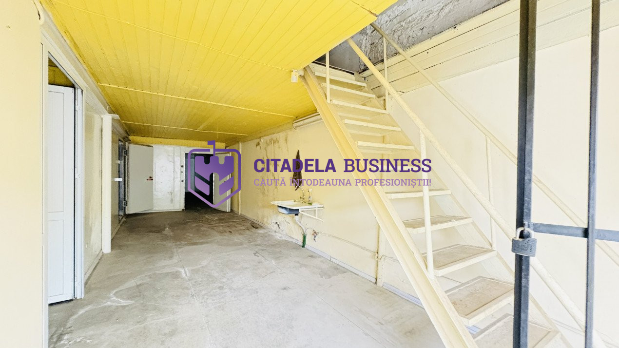 Depozit P+M pe Interioara 3 | Halta Traian | teren proprietate 194 mp